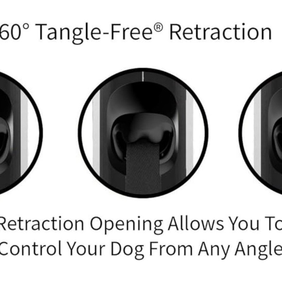 TUG Blue and Black Retractable Dog Leash - Picture 5 of 6